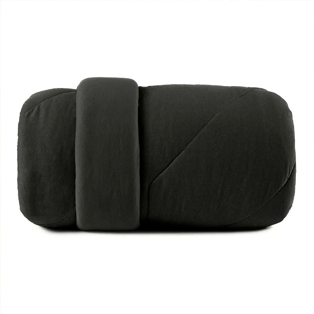 Edredom Casal Altenburg Malha Fio Penteado Preto Primitivo