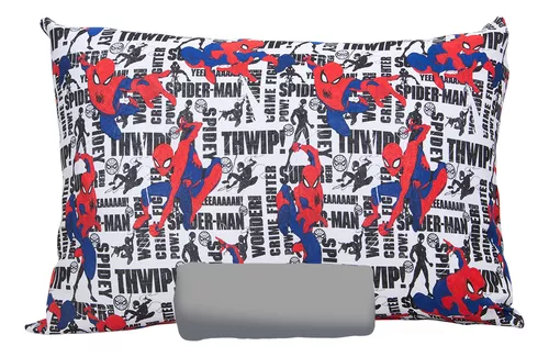 Jogo de cama Solteiro 2 Peças Spider Man Portallar