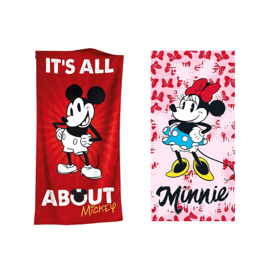 Toalha De Banho Velour Licenciado Disney 76X152 cm Dohler