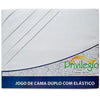 Jogo Cama Casal Duplo Percal 4 Peças 100%Algodão PRIVILÉGIO
