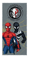 Kit 5 Toalhas de Banho Estampadas Felpudas Macias Homem-Aranha 60x120 Lepper