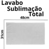 Kit Com 20 Lavabos Para Sublimação Total Brancos 29 X 48 Cm
