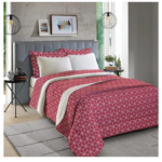 Jogo de Cama Queen Rubi Único 4  peças Estampado SBX - Imagem 7