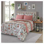 Jogo de Cama Queen Rubi Único 4  peças Estampado SBX