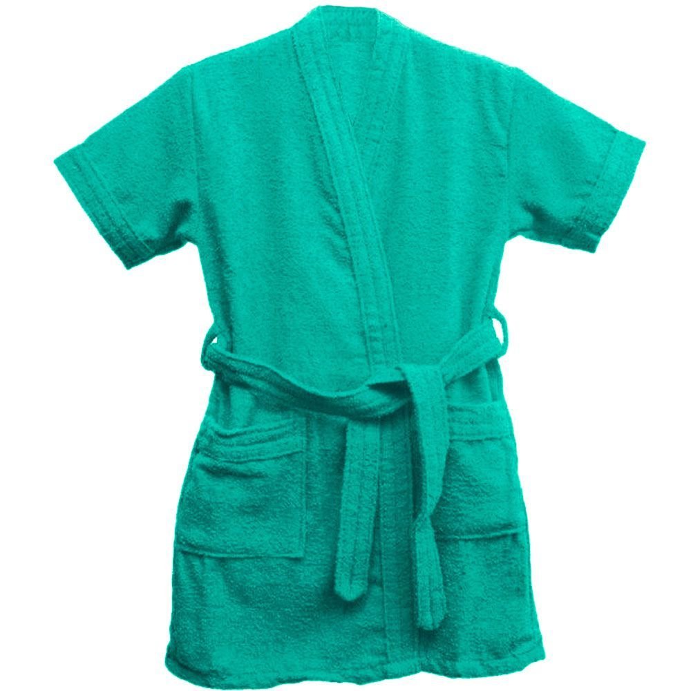 Roupão Infantil Tam G Felpudo Liso DIANNELI - Imagem 5