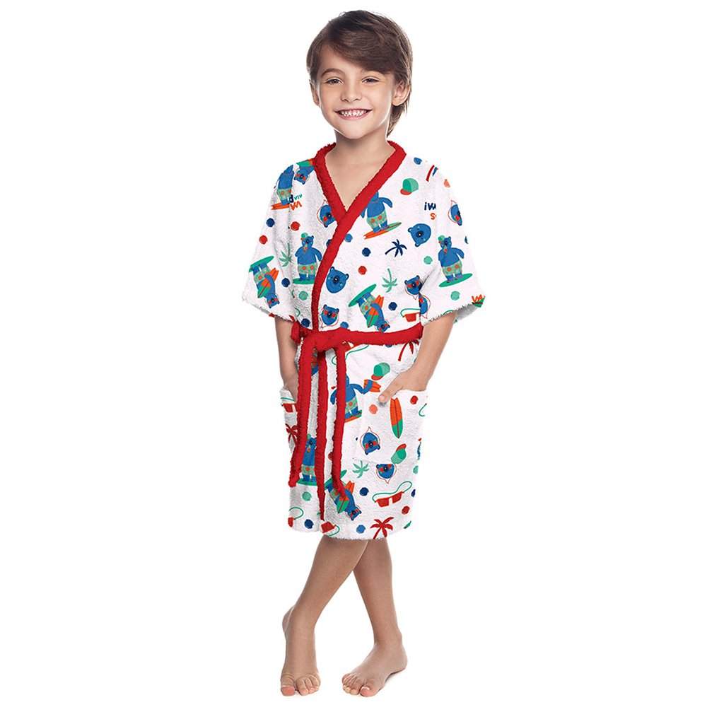 Roupão De Banho Felpudo Infantil Quimono Lepper - Imagem 4