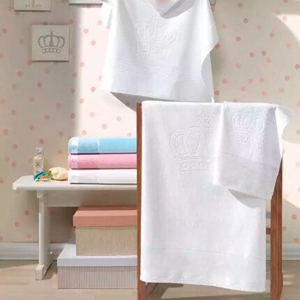 Toalha Lavabo Para Bordar Velour Baby Classic 30x45cm Dohler