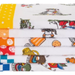 Kit 15 Pano De Prato Felpudo Doce Lar 49X70cm De'Limas