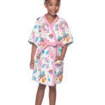 Roupão De Banho Felpudo Infantil Quimono Lepper Não Puxa fio