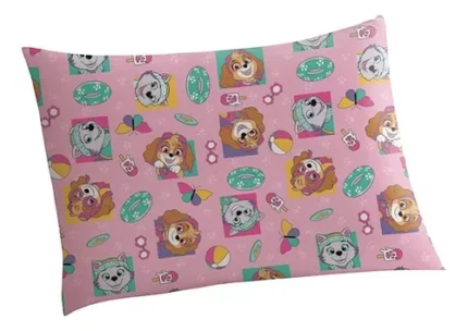 Fronha Avulsa Estampada Patrulha Canina Skye Infantil Lepper