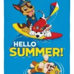 Toalha de Banho Infantil Patrulha Canina Aveludada LEPPER