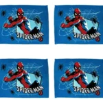 Toalha Lancheira Infantil  Escolar Mão  Homem Aranha Lepper