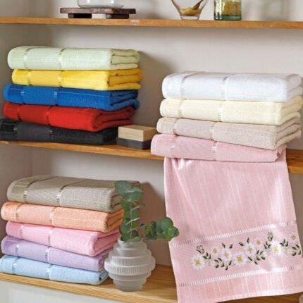 Toalha Banhão para Bordar Bella Velour 90 x 150 cm - Dohler