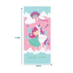 Toalha Banho Felpuda Infantil Juvenil Vários Personagens - Imagem 2