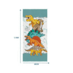 Toalha Banho Felpuda Infantil Juvenil Vários Personagens - Imagem 4