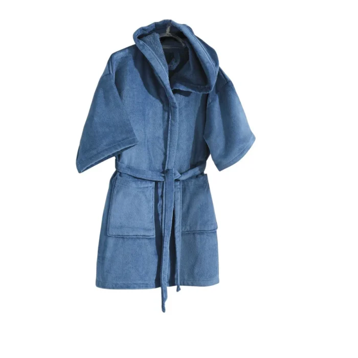 Roupão Com Capuz Infantil Velour Döhler - Imagem 3