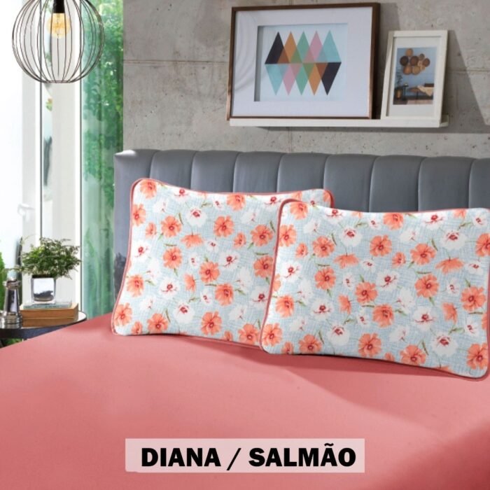 Jogo De Cama 03 Peças Queen Rubi Estampado Sbx - Imagem 3