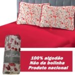 Jogo De Cama 03 Peças Queen Rubi Estampado Sbx - Imagem 4