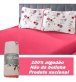 Jogo De Cama 03 Peças Queen Rubi Estampado Sbx - Imagem 12