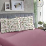 Jogo De Cama 03 Peças Queen Rubi Estampado Sbx