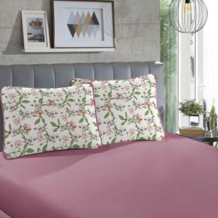Jogo De Cama 03 Peças Queen Rubi Estampado Sbx