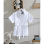 Roupão Com Capuz Infantil P/ Bebê Velour Döhler - Imagem 4