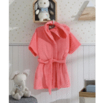 Roupão Com Capuz Infantil P/ Bebê Velour Döhler - Imagem 7