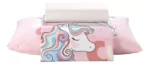 Jogo de Cama Infantil - Fantasia Unicornio -3 Peças - Dohler - Imagem 3