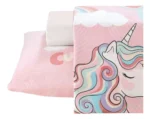 Jogo de Cama Infantil - Fantasia Unicornio -3 Peças - Dohler - Imagem 2