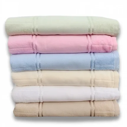 Toalha Banhão para Bordar Bella Velour 90 x 150 cm - Dohler