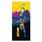 Toalha Banho Infantil Felpuda Batman 60x120cm Lepper - Imagem 3