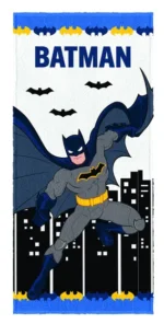 Toalha Banho Infantil Felpuda Batman 60x120cm Lepper - Imagem 2