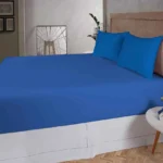 Lencol Liso Elástico Casal Confort  Em Malha 100% Algodão - Imagem 3