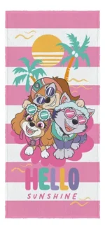 Toalha  Infantil Felpuda Personagem Lepper Da Patrulha Canina - Imagem 4