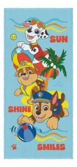 Toalha  Infantil Felpuda Personagem Lepper Da Patrulha Canina - Imagem 5