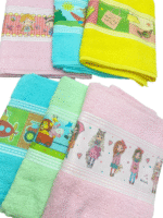 Toalhas Estampadas para Crianças – Ideal para Escola ou Presente - Imagem 3