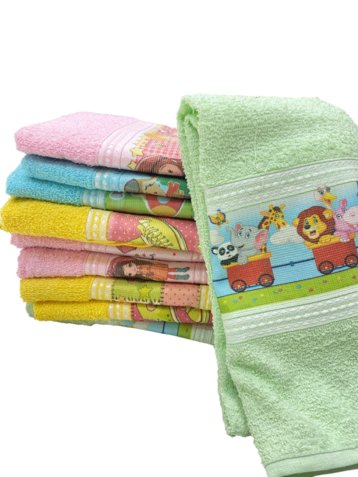 Toalhas Estampadas para Crianças – Ideal para Escola ou Presente - Imagem 1