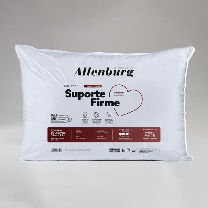 Travesseiro Altenburg Suporte Firme 50cm x 70cm - Imagem 1