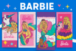 Toalha Infantil da Barbie Praia Banho Linda Colorida Macia