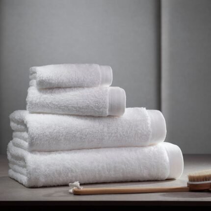 Toalha Banhão Gigante Branca Algodão Egipicio  Buddemeyer