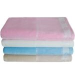 Toalha Para Bordar Banho Velour Baby Classic 70X115cm DOHLER