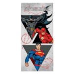 Toalha de Banho Infantil Estampada Felpuda  Liga da Justiça - Imagem 4