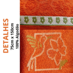 Kit 4 Toalha De Banho Grande Grossa Macia Alta Absorção - Imagem 3