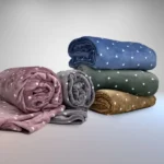 Manta Microfibra Queen Habitat Estampa Poá 220x240cm Habitat - Imagem 3