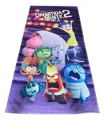 Toalha  Banho Praia Piscina Aveludada Divertidamente 2