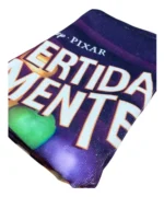 Toalha  Banho Praia Piscina Aveludada Divertidamente 2 - Imagem 3