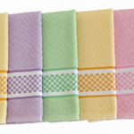 Exclusividade: Kit 10 Panos de Prato Coloridos Cores Pastel