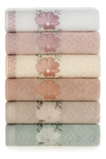 Toalha de Rosto  Fio Cardado Yuna Karsten - Imagem 4