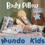 Travesseiro Body Pillow Infantil Altenburg 30x65cm + Fronha